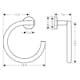 Handduksring Hansgrohe Logis