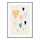 Poster Gallerix Playful Hearts