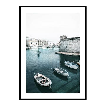 Poster Gallerix Boats In Puglia