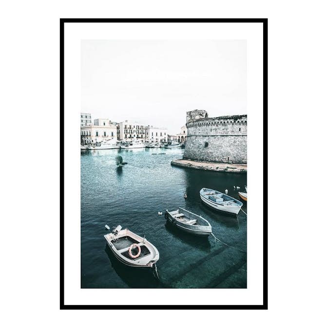 Poster Gallerix Boats In Puglia