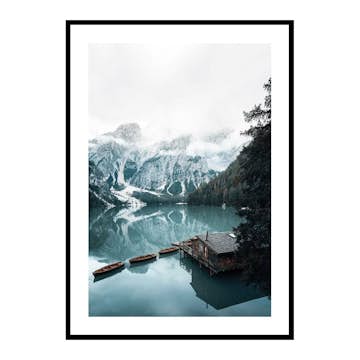 Poster Gallerix Snowcapped Mountains