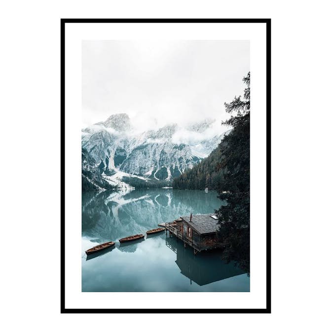 Poster Gallerix Snowcapped Mountains