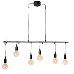 Taklampa By Rydéns Skyline 6L Svart Matt