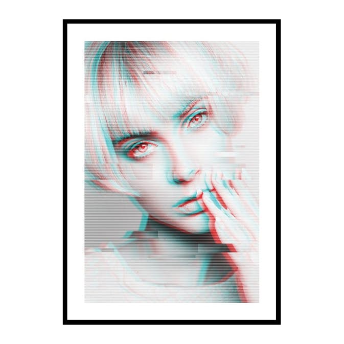 Poster Gallerix Blurred Face