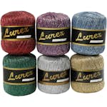 Garn Creativ Company Lurex Mixade Färger 160 m 6x25 g/1 Förp