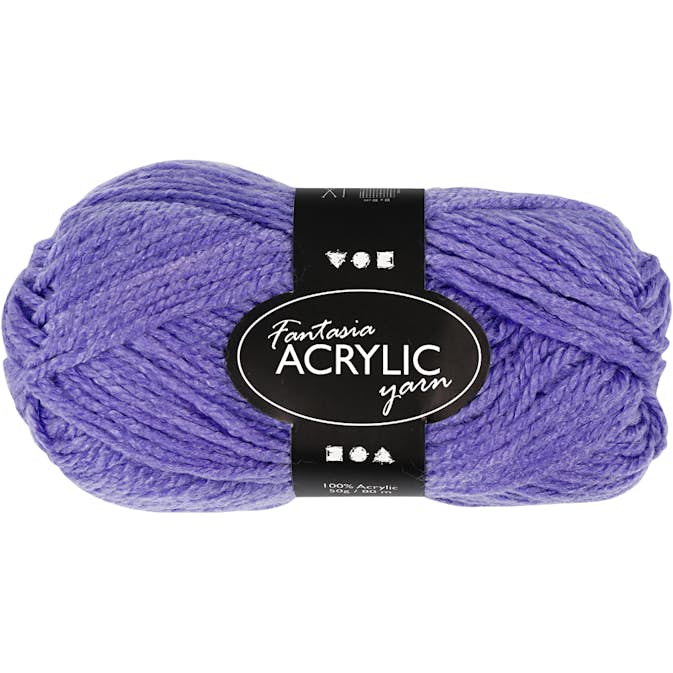 Akrylgarn Creativ Company Fantasia 80 m 50 g/1 Nystan