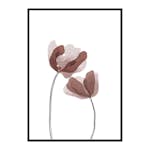 Poster Gallerix Watercolor Flowers No1