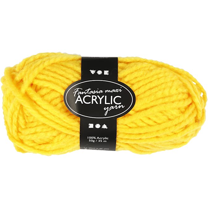 Akrylgarn Creativ Company Fantasia 35 m Stl Maxi 50 g/1 Nystan