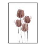 Poster Gallerix Watercolor Flowers No2