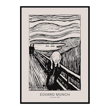 Poster Gallerix Edvard Munch Scream