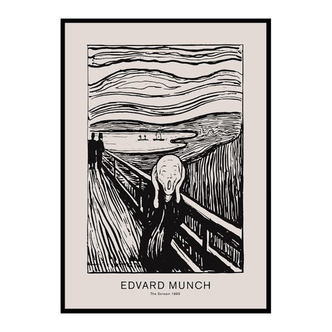 Poster Gallerix Edvard Munch Scream
