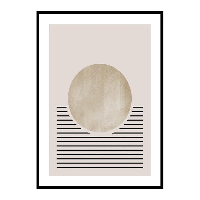 Poster Gallerix Abstract Cuts No2