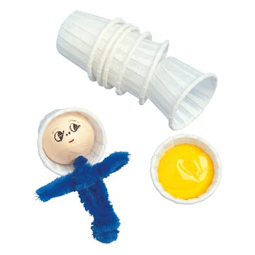 Pappersbägare ABA Skol Vita 2 Cl 250 st