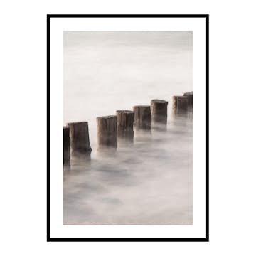 Poster Gallerix Piles In Fog