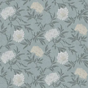 Tapet Duro Dahlia, Blå