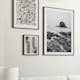 Poster Gallerix Sea Cliffs BW