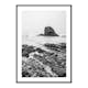 Poster Gallerix Sea Cliffs BW