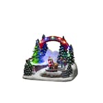 Julby Gnosjö Konstsmide B/O Mekanisk LED Tomte & Barn