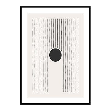 Poster Gallerix Flow Shapes No1