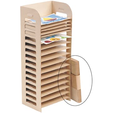 Hyllplan ABA Skol Till Torkställ 15 st