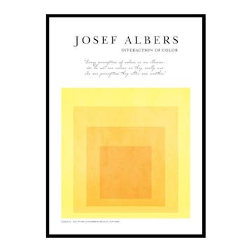 Poster Gallerix Albers Homage To The Square