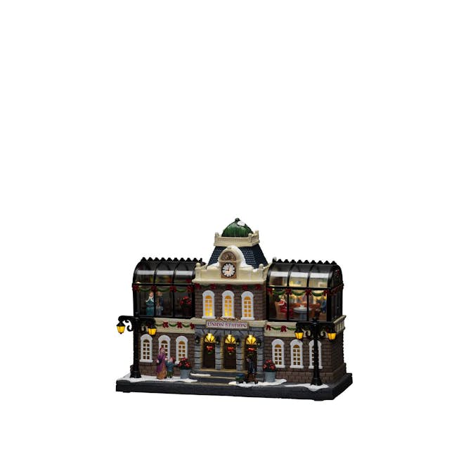 Julby Gnosjö Konstsmide B/O Mekanisk LED Tågstation