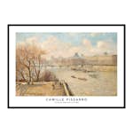Poster Gallerix Pissarro Louvre From Pont Neuf