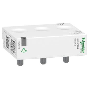Energimätare Schneider Electric PowerTag Resi9 Flex ZigBee 3-pol + N, 63A för alla Dvärg/minibrytare Monoconnect