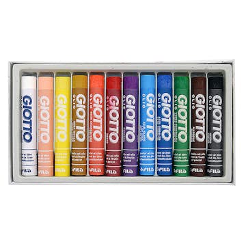 Oljepastellkritor Giotto 12 Färger