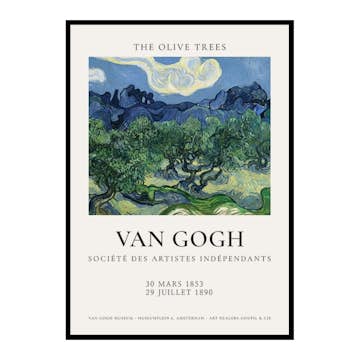 Poster Gallerix Van Gogh The Olive Trees