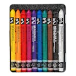 Vaxkrita ABA Skol Caran D'Ache Neoclor II 10 Färger.