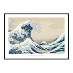 Poster Gallerix The Great Wave By Katsushika Hokusai
