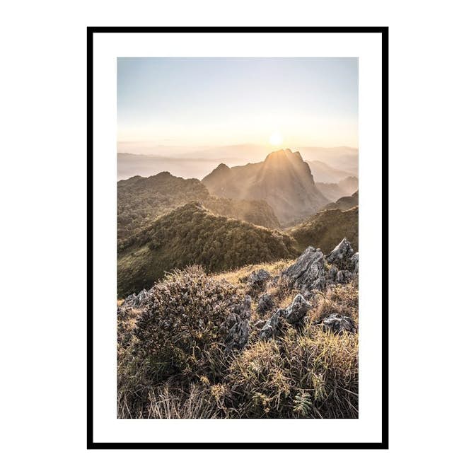 Poster Gallerix Sunset On The Summit