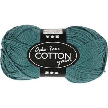 Bomullsgarn Creativ Company Petroleum Nr 8/4 170 m/1 Nystan