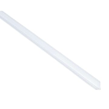 Tillbehör Fibo Stänkskyddsskivor L-list alu Vit 580mm