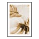 Poster Gallerix Golden Monstera Leaves