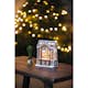 Snöglob Gnosjö Konstsmide Vattenfylld lykta Pepparkakshus LED