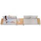 Loungegrupp LifestyleGarden Portals Light 4-sits Utomhus