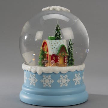 Snöglob Gnosjö Konstsmide Vattenfylld lykta Nordpolen LED