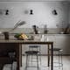 Tapet Boråstapeter Linen Swedish Grey 4319 EasyUp, Linnestruktur Ljusgrå