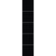 Våtrumsskiva Fibo Black 2024-LM6060 S