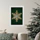 Poster Gallerix Christmas Snowflake