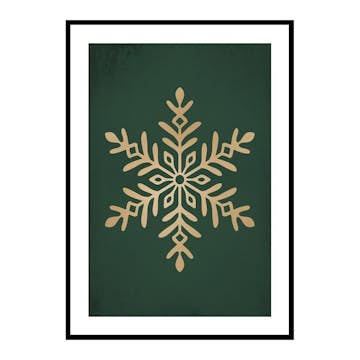 Poster Gallerix Christmas Snowflake