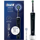Eltandborste Oral-B Vitality Pro Svart med Extra Refill & 3 Borstningslägen