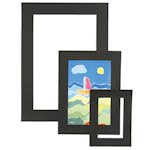 Passepartoutramar ABA Skol 75 st Svart