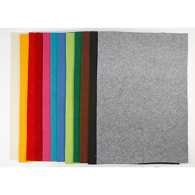 Hobbyfilt ABA Skol Tjock 12 Färger