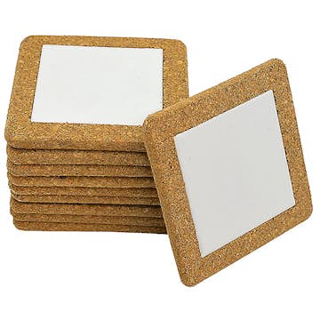 Grytunderlägg ABA Skol Med Korkram 10 st