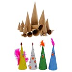 Pappkoner ABA Skol 50 st