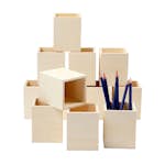 Pennställ ABA Skol Ljus Plywood 75x75x95 cm