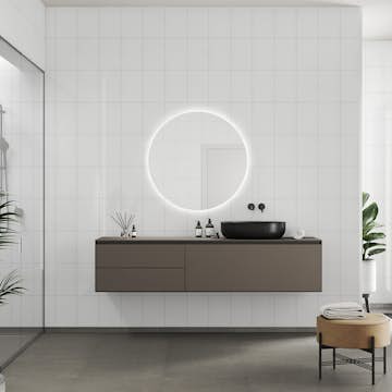 Våtrumsskiva Fibo Denver White 3091-LM2030HG